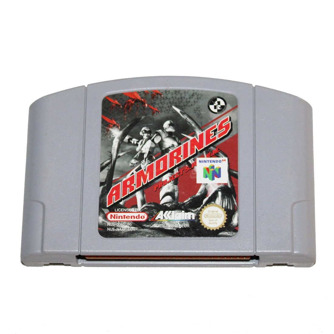Jeu vidéo cartouche Nintendo 64 N64 Armorines : Project S.WA.R.M PAL ( 1999 )