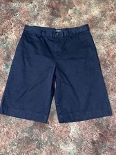 Polo Ralph Lauren Chino Shorts Classic Fit Blue Flat Front Boys Size 18 XL NWOT