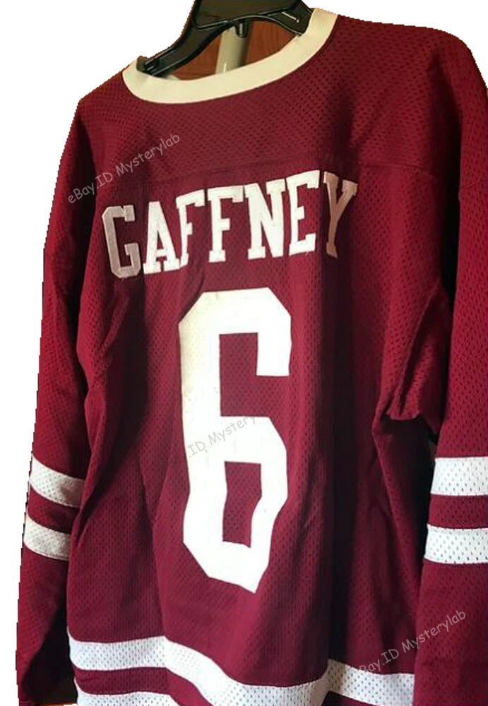 Julie The Cat Gaffney #6 Mighty Ducks Movie Hockey Jersey Goalie 90s  Costume 