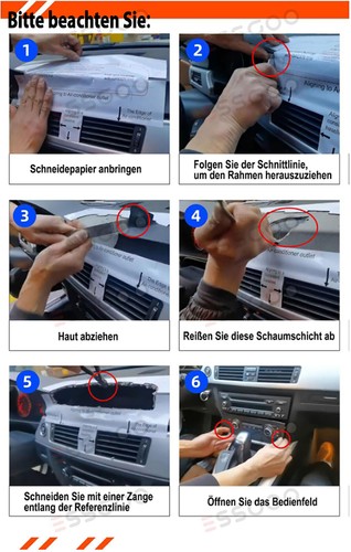 10.25" Android 13 6+128GB 8core Autoradio GPS DAB+ für BMW E90 E91 E92 2006-2011 - Bild 15 von 17