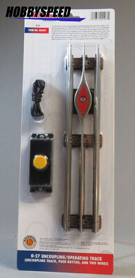 WILLIAMS by BACHMANN O27 GAUGE TUBULAR UNCOUPLING OPERATING TRACK WLM00207 NEW