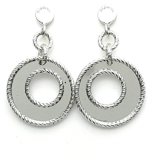 Boucles D'oreilles Anciennes En Argent Sterling - Sans Fermoir - Vintage