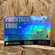 Visual Rainbow Holographic Reverse Decal Sticker For Cardo Packtalk Edge Neo