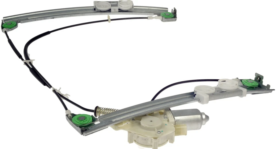 Conjunto de motor y regulador de ventana eléctrica Mini Cooper 2002-2005 delantero izquierdo Foto 3 de 4