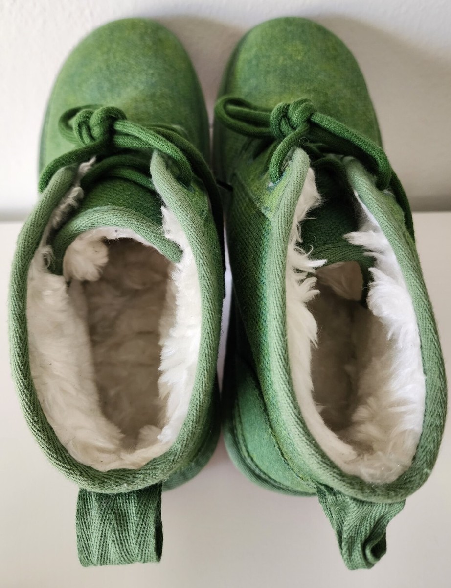 UGG MEN’S NEUMEL NATURAL LACE-UP CHUKKA BOOTS 1117613 SIZE 11, LEAF/ AUTHENTIC NEW Ugg Neumel Natural Leaf Green Men main image 3