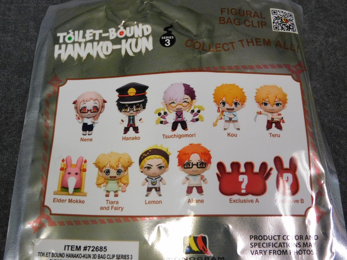 Toilet-Bound NEW * Dark Mokke Clip - Chase * Blind Bag Hanako