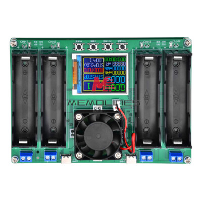 Type-C 4CH 18-650 Battery Capacity Tester Automatic Internal Resistance Tester
