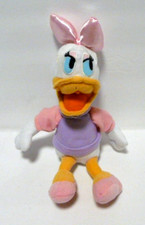 Daisy Duck Plush 12" Disney Toy Factory Doll Pink Purple White Stuffed Animal