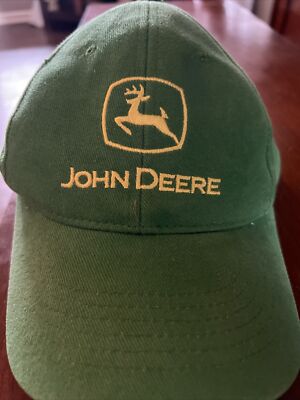 Youth John Deere Snapback Hat Cap Farm Hunt Child Kid Boy Girl Green