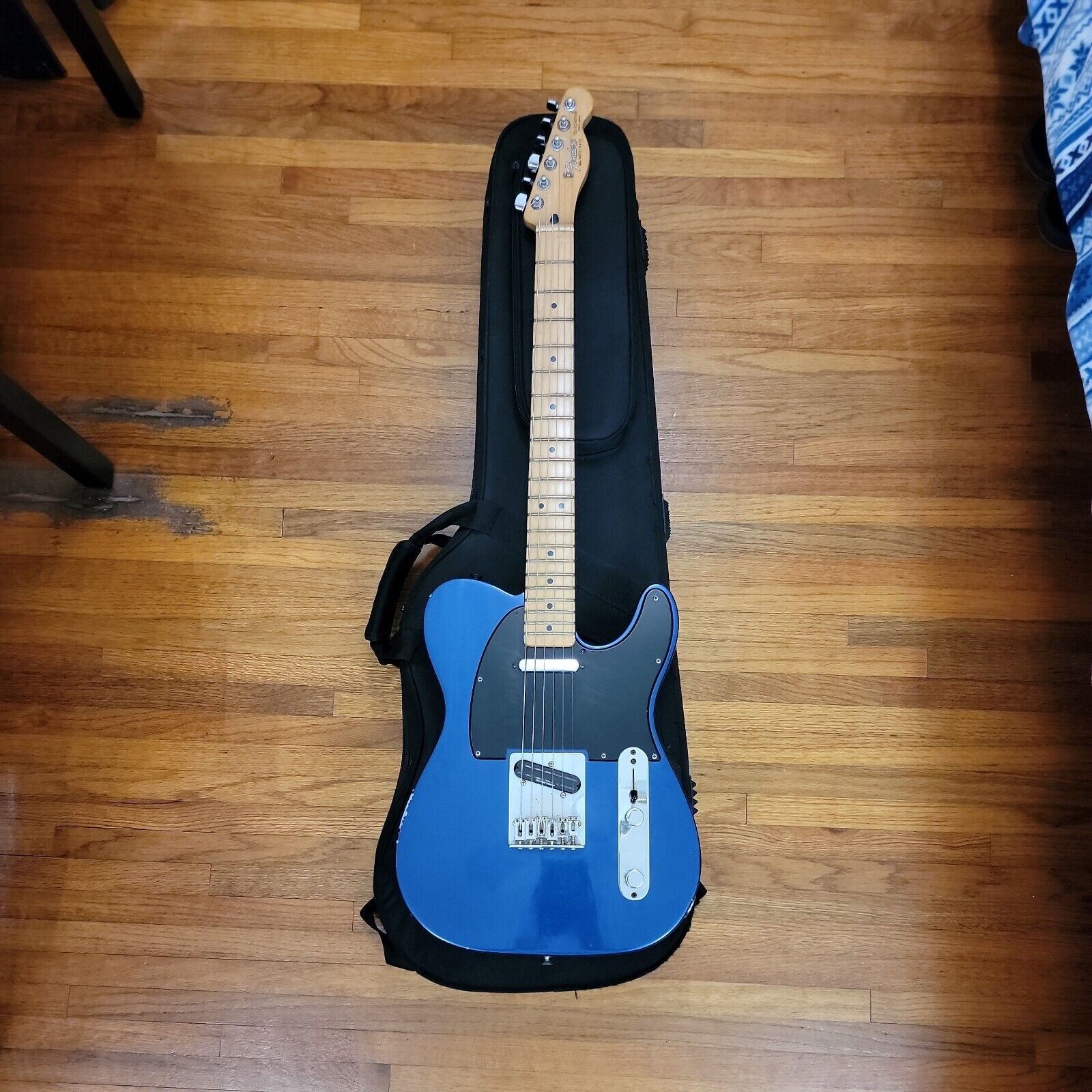 Fender Telecaster Blue Black Mexico Electric Guitar MZ7214472 2006-2008