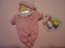 Miniworld Baby Born Pink Sleeper Set HTF