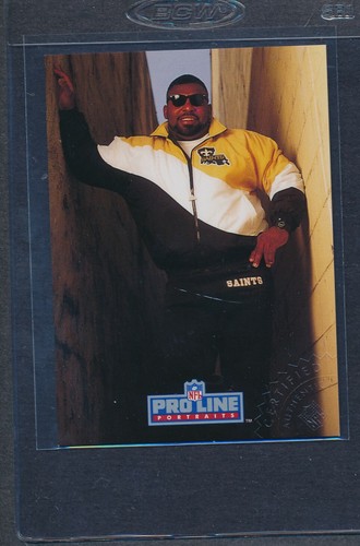 1992 Pro Line Portraits Certified Auto #67 Criag Heyward Saints *F8455 - Picture 2 of 2