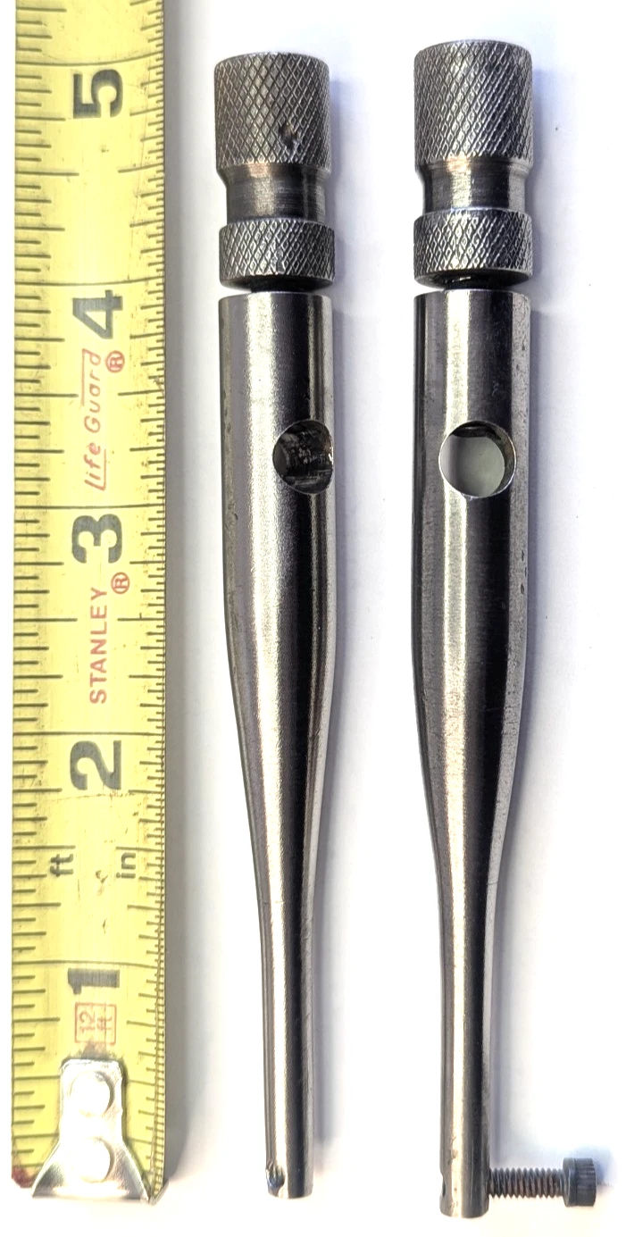 Vintage Machinist trammel points parts / bodies
