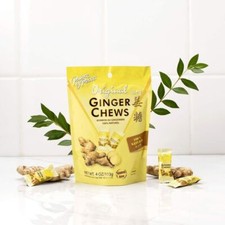 SM Prince of Peace Original Ginger Chews 4 oz Candied Ginger Natural Candy