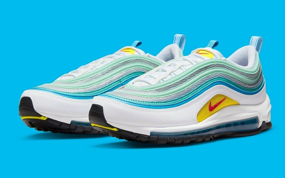 Nike Air Max 97 Spring Floral DQ7644-100 Mens Sneakers in Multiple Sizes