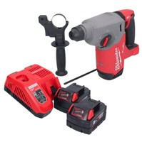 Milwaukee M18 FH-502 Akku Bohrhammer 18 V 2,5 J Sds Plus + 2X Akku 5 Ah + Lader