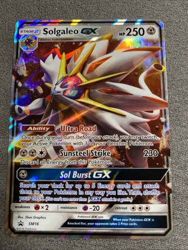 Solgaleo GX SM16 Sm Promos Holo
