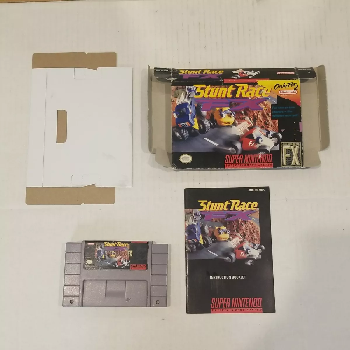 Did anyone have Stunt Race FX? : r/snes
