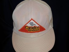 trucker hat baseball cap SAVE ENERGY NATURALLY CARADCO WINDOWS Patch mesh snapba