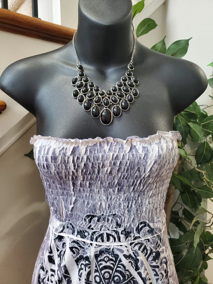 Maxi Vestido Chesley Para Mujer Púrpura Poliéster Fuera del Hombro Informal Largo Talla XL Foto 2 de 4