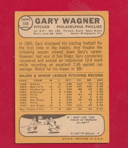1968 Topps Baseball Cards Scegli una carta a scelta 295-660 EX X-MT 1/25 Set Break - Foto 282 di 490