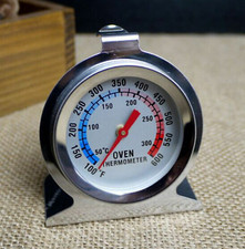Stainless Steel Oven Cooker Thermometer Temperature Gauge Quality 300ºC , 600ºF