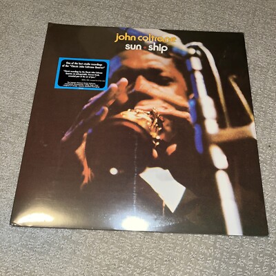 JOHN COLTRANE Sun Ship 1997 vinyl LP NEW SEALED Hype Sticker Crushed Corner Wear