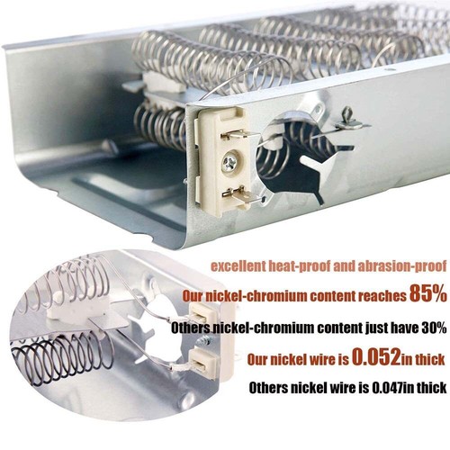For Whirlpool Maytag Centennial Kenmore 8565582 Dryer Heating Element Kit 279838 - Picture 7 of 12