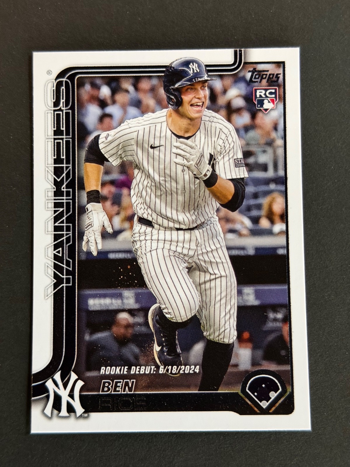 2025 Topps Update Ben Rice RC Rookie Debut #US25