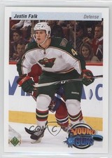 2010-11 Upper Deck Young Guns 20th Anniversary Variation Justin Falk #229 7p4