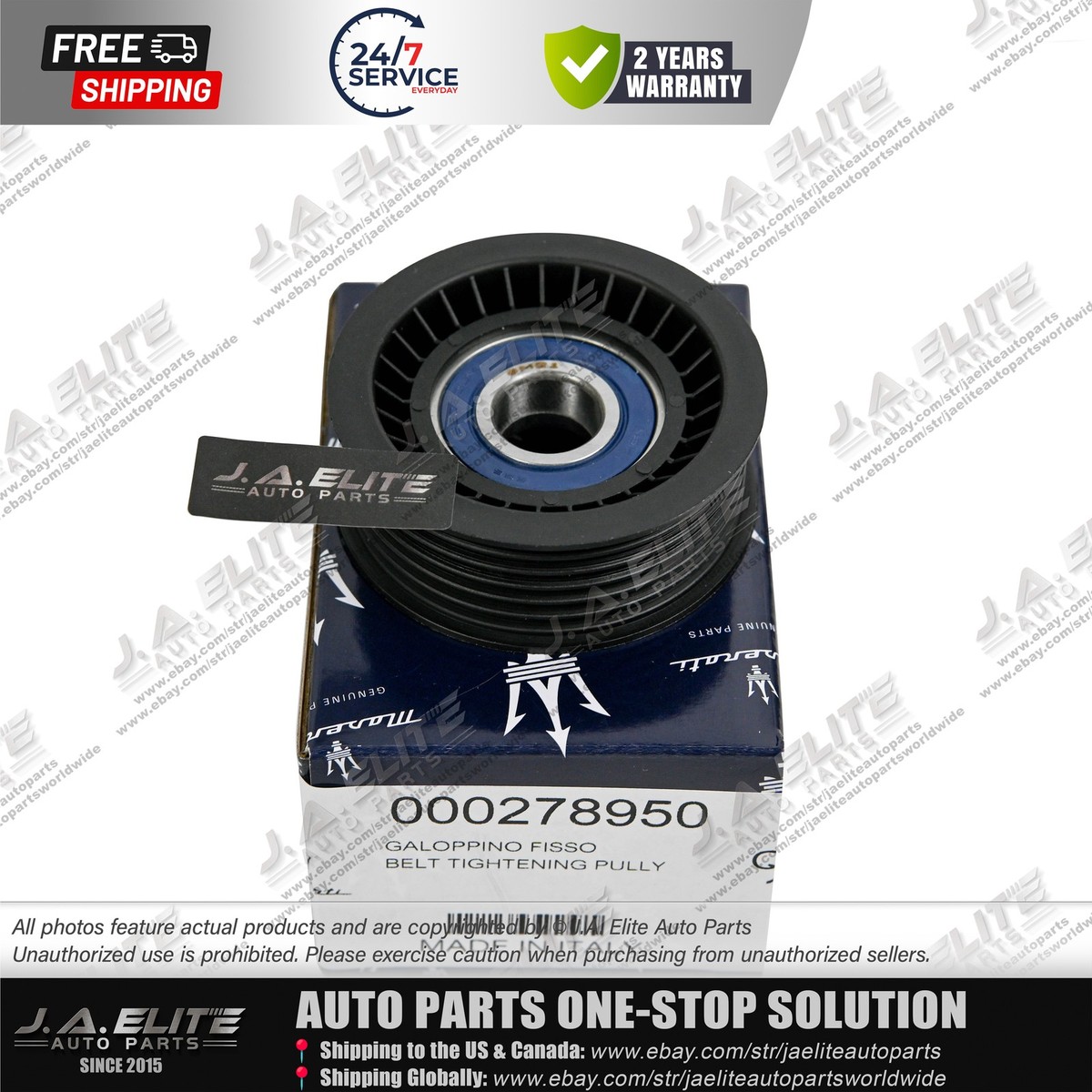 Genuine Drive Belt Pulley fits Maserati Ghibli Levante