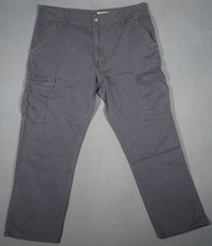 WL05439 VERY COOL ***WRANGLER*** RELAXED FIT MENS JEANS 38X30 (msr 38"x30") GRAY