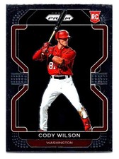 CODY WILSON 2022 Panini Prizm Rookie RC #94