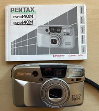 Pentax Espio 140 M 35mm Zoom Kompaktkamera Analogkamera Silber Top Zustand