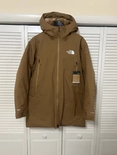 The North Face Men's Mountain Range Down Parka -Utility Brown- Large - $400 MSRP