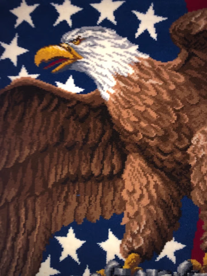 Tapiz de alfombra de pared patriótica American Legend vintage Foto 3 de 4