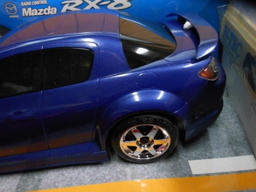 Nikko 1:16 Scale RC Electric Radio Controlled Toy Vehicle Mazda RX-8 Blue Unused - Picture 6 of 7