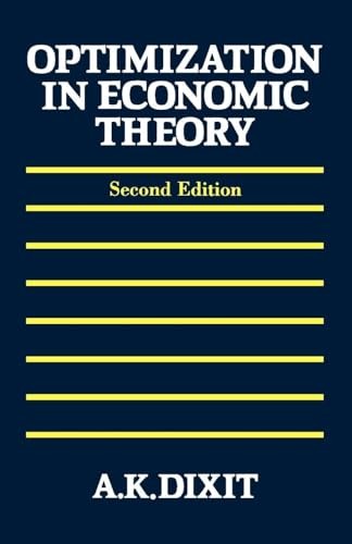 Optimization in Economic Theory by Avinash K. Dixit 9780198772101 NEW - Image 3