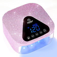 Beetles Uv Nail Lamp Cordless, Flash Cure Lamp for Gel Nails Polish Rechargeable