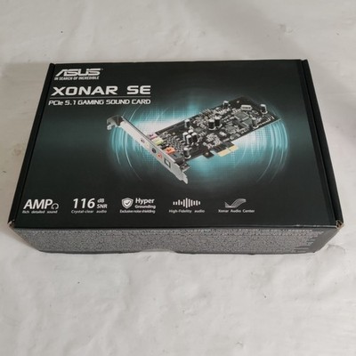 ASUS Xonar SE 5.1 Channel PCIe Gaming Sound Card