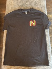 Pearl Jam Dark Matter Triple Stripes 2025 Concert Tour Shirt Men’s Large EUC