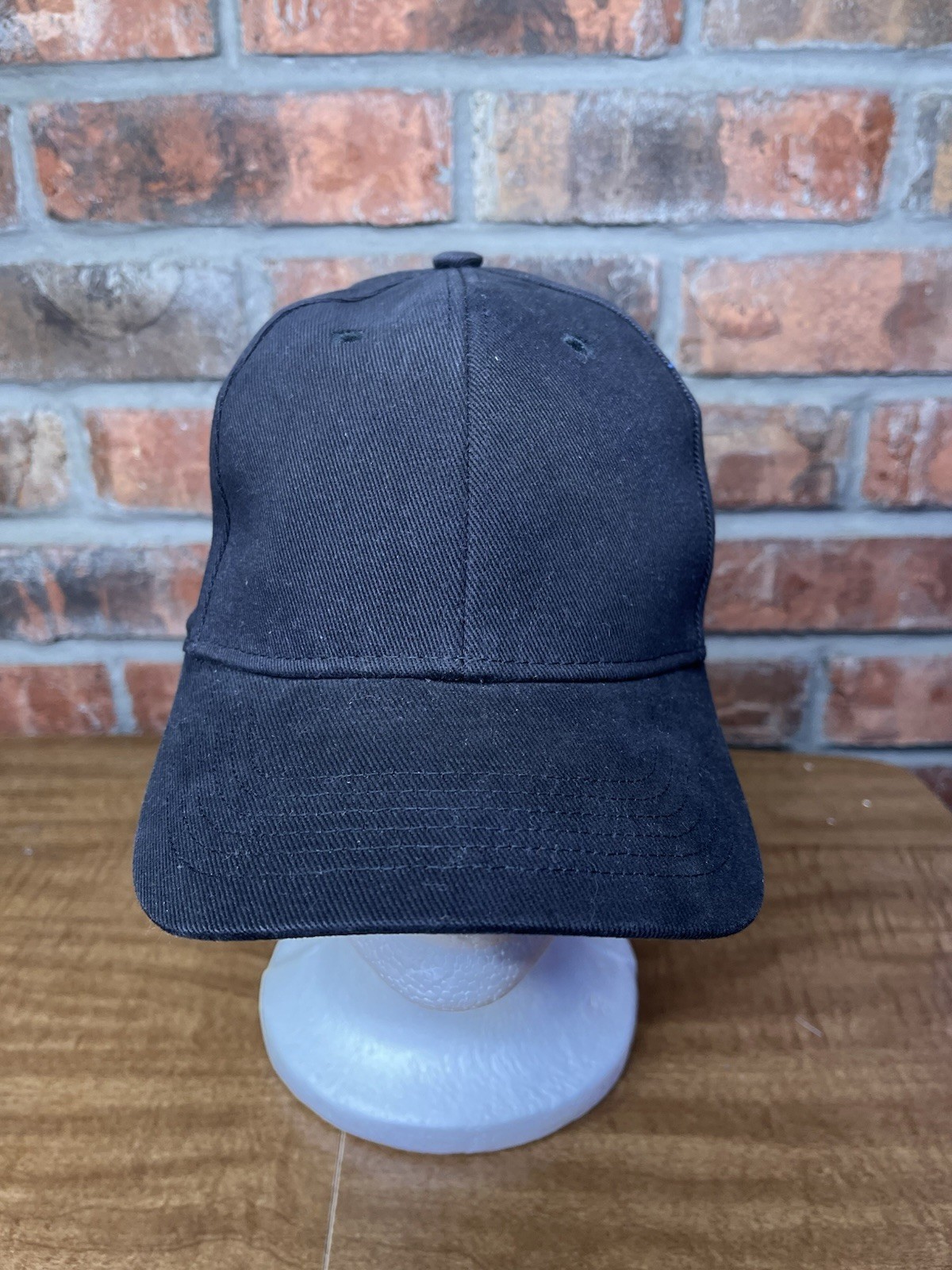 Youth Medium Large Plain Blank Solid Black August… - image 1