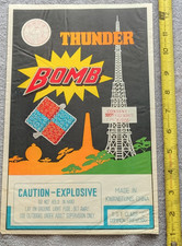 Thunder Bomb Firecracker Firecracker Label 5/600 BRICK 