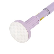 Tension Curtain Rod 28" to 47" Adjustable Shower Curtain Rod Purple