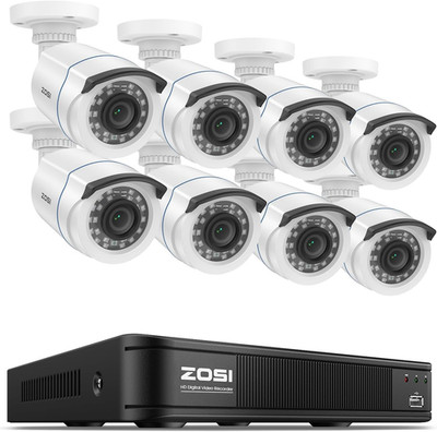Camaras De Seguridad Para Casa Oficina Home Security Camera System 8 Cameras
