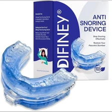 Anti Snoring Device FDA-Cleared Anti Snoring Mouthpiece Mouth Guard - Effecti...