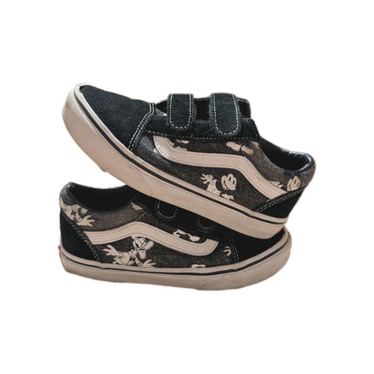 Size 1 Vans Disney x Old Skool V Kids 'OG Family Mickey Mous
