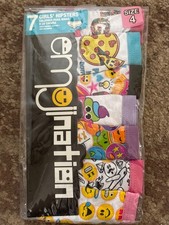 Girls Panities Emojination 7 size 4 Hipsters