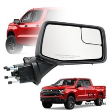 Passenger Side Door Mirror for 2019-2024 Chevy Silverado 1500, with Right