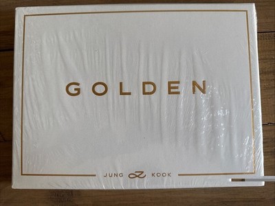 JungKook - [GOLDEN] Solid Version BRAND NEW SEALED K-Pop